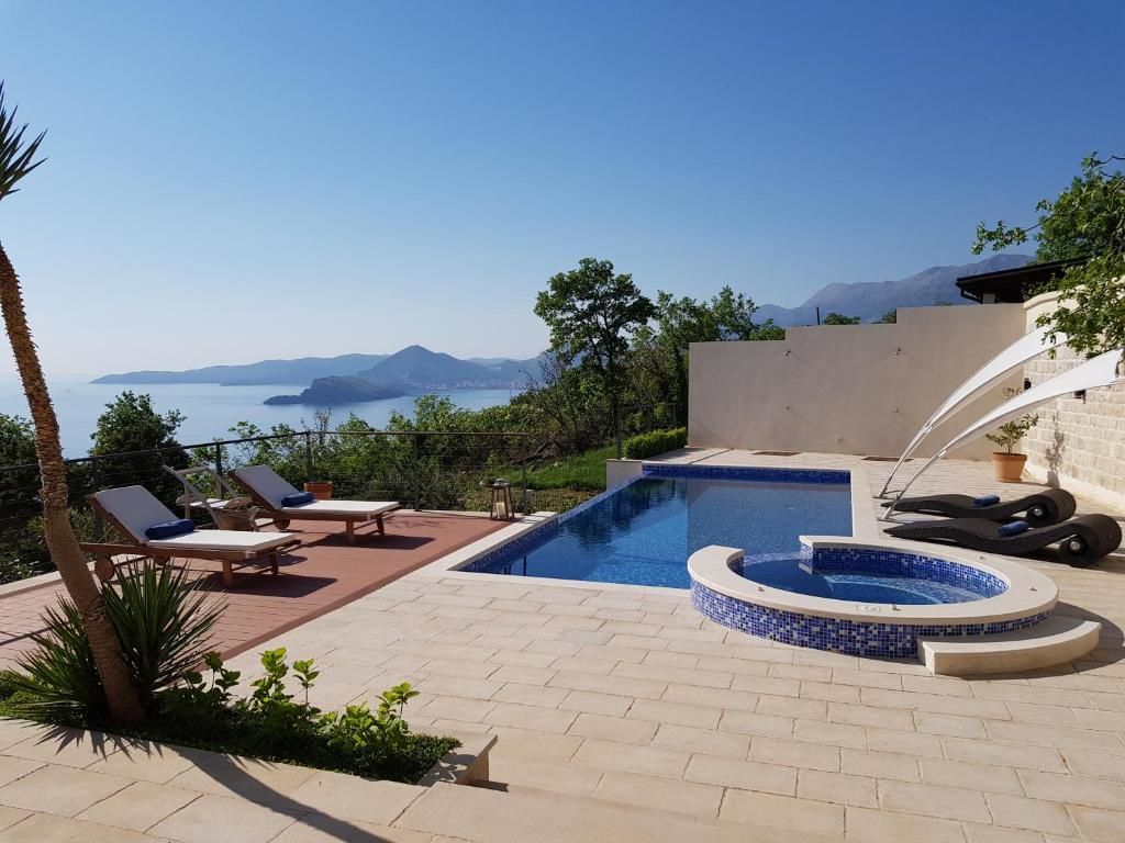 Виллы Luxury Villa Crystal Blue Свети-Стефан-83